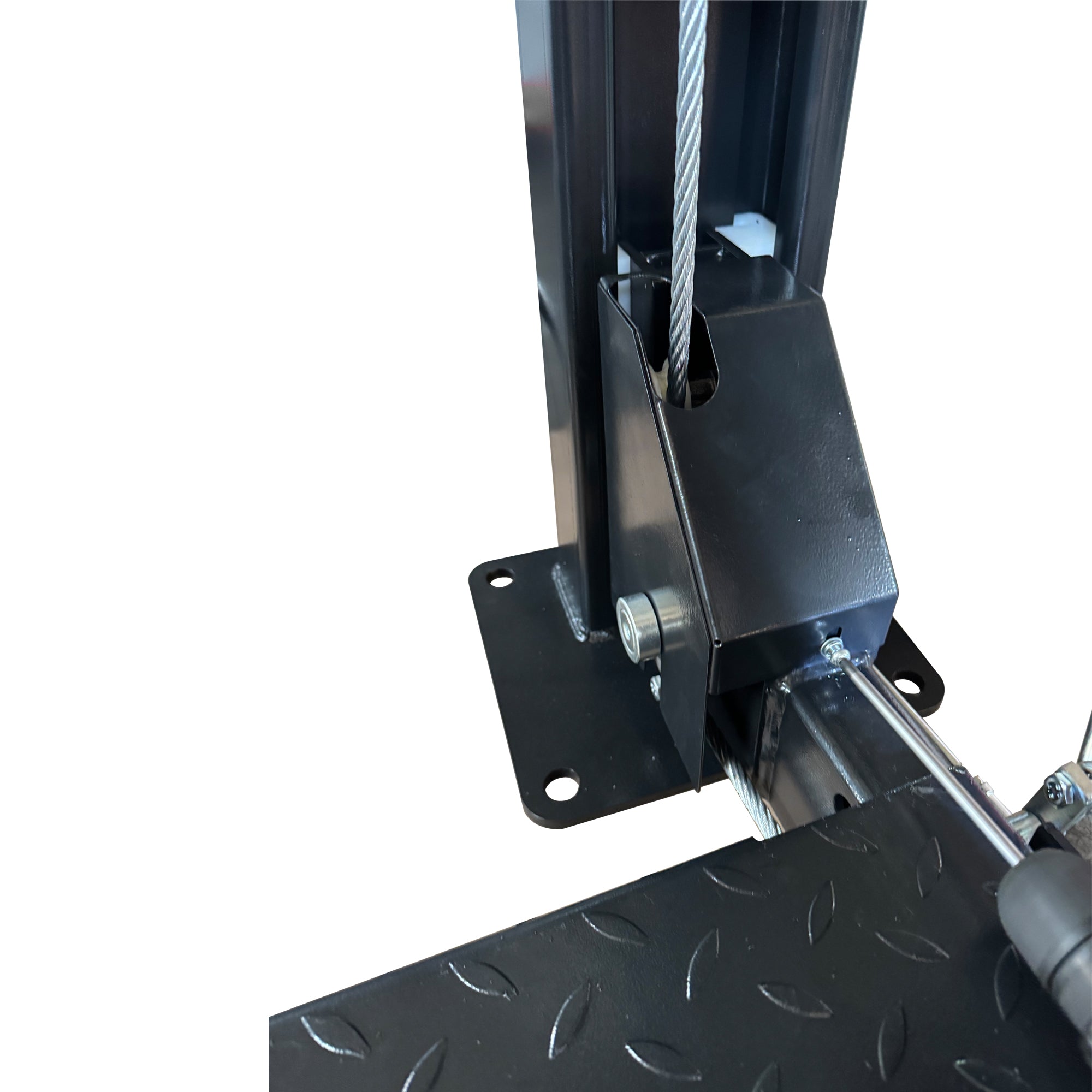 APlusLift HW-8SXLT 8,000LB Portable 4-Post Parking Lift