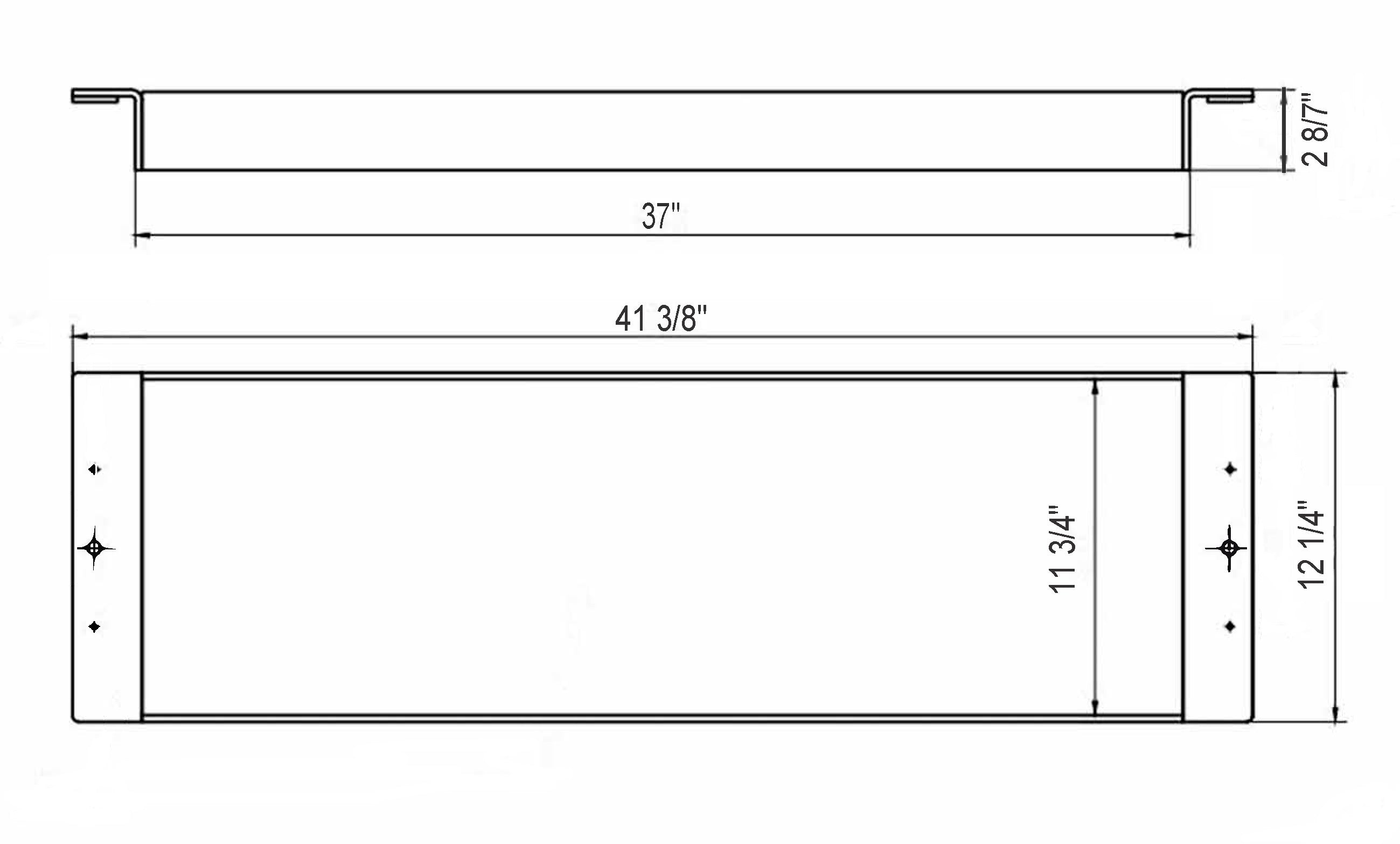 Jack Tray for 4-Post Lifts (4,400LB)