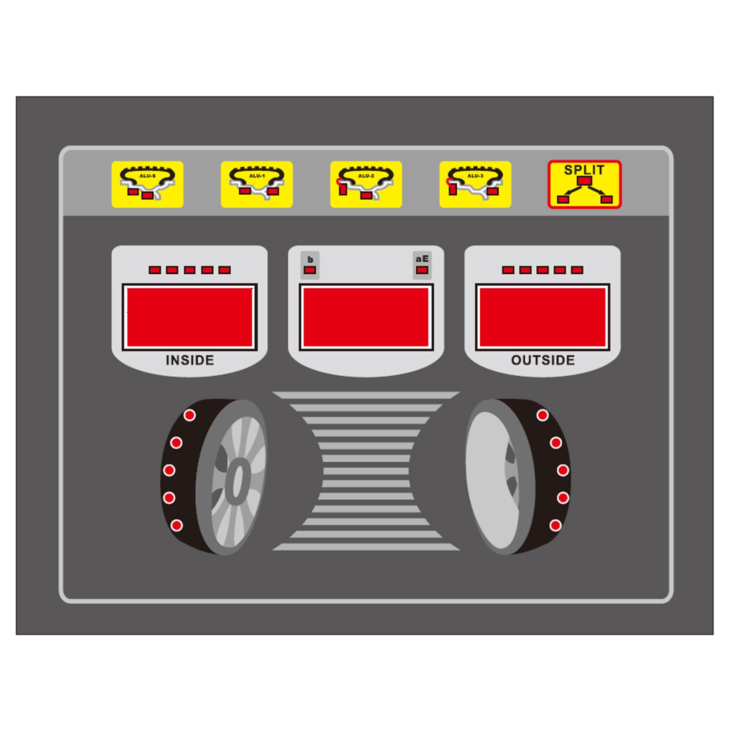 APlusLift WLV-828 Electronic Wheel Balancer